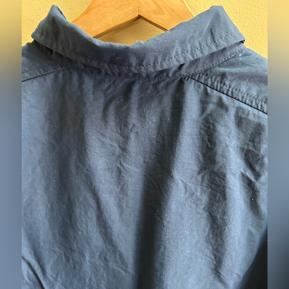 Columbia PFG Bahama Navy Blue Nylon Vented Outdoor Fishing Shirt Mens XLT Tall - Picture 12 of 12